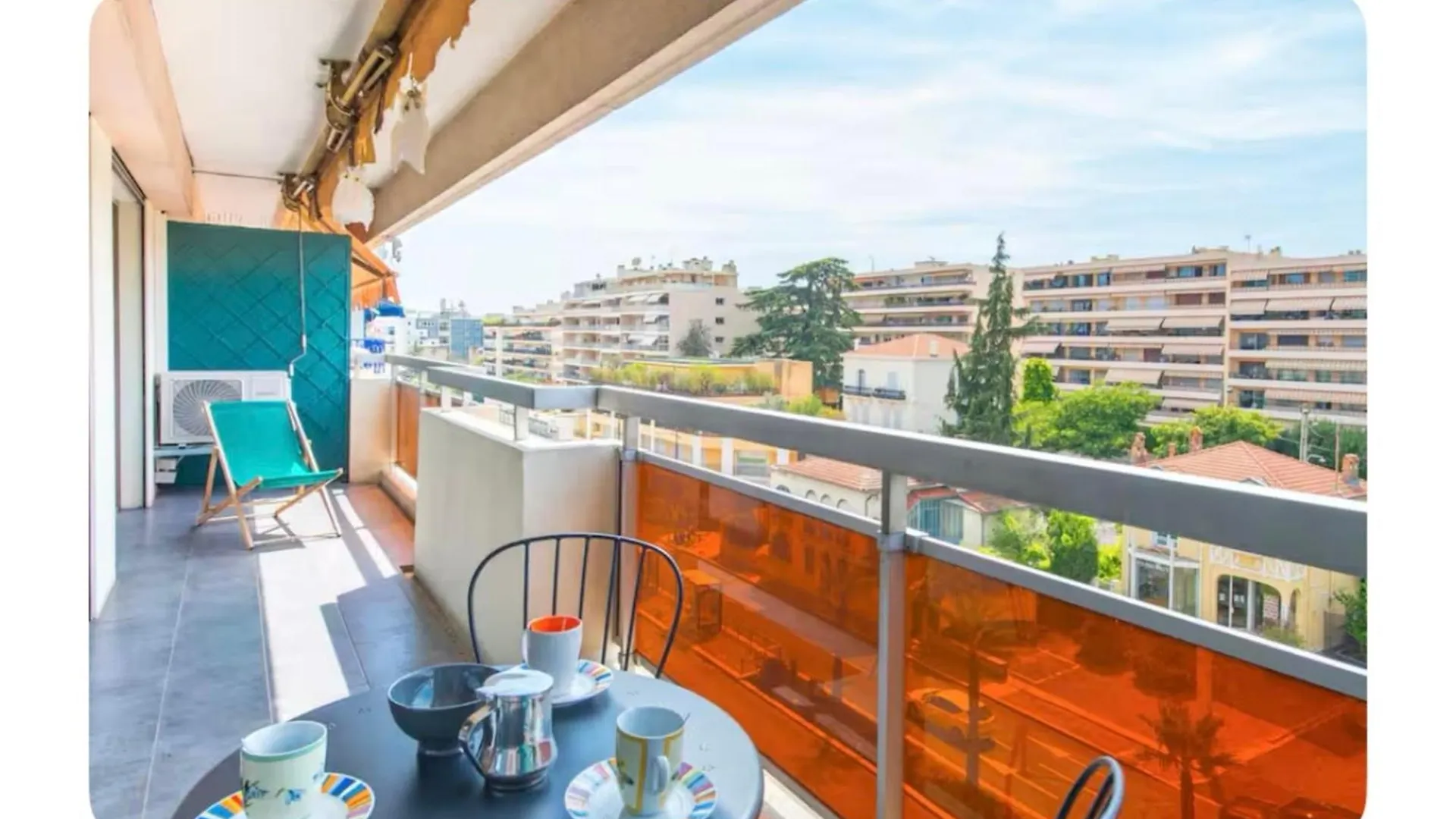 Le Saint Louis - Parking - Central - Terrace - Ac - Spacious Le Cannet Francie
