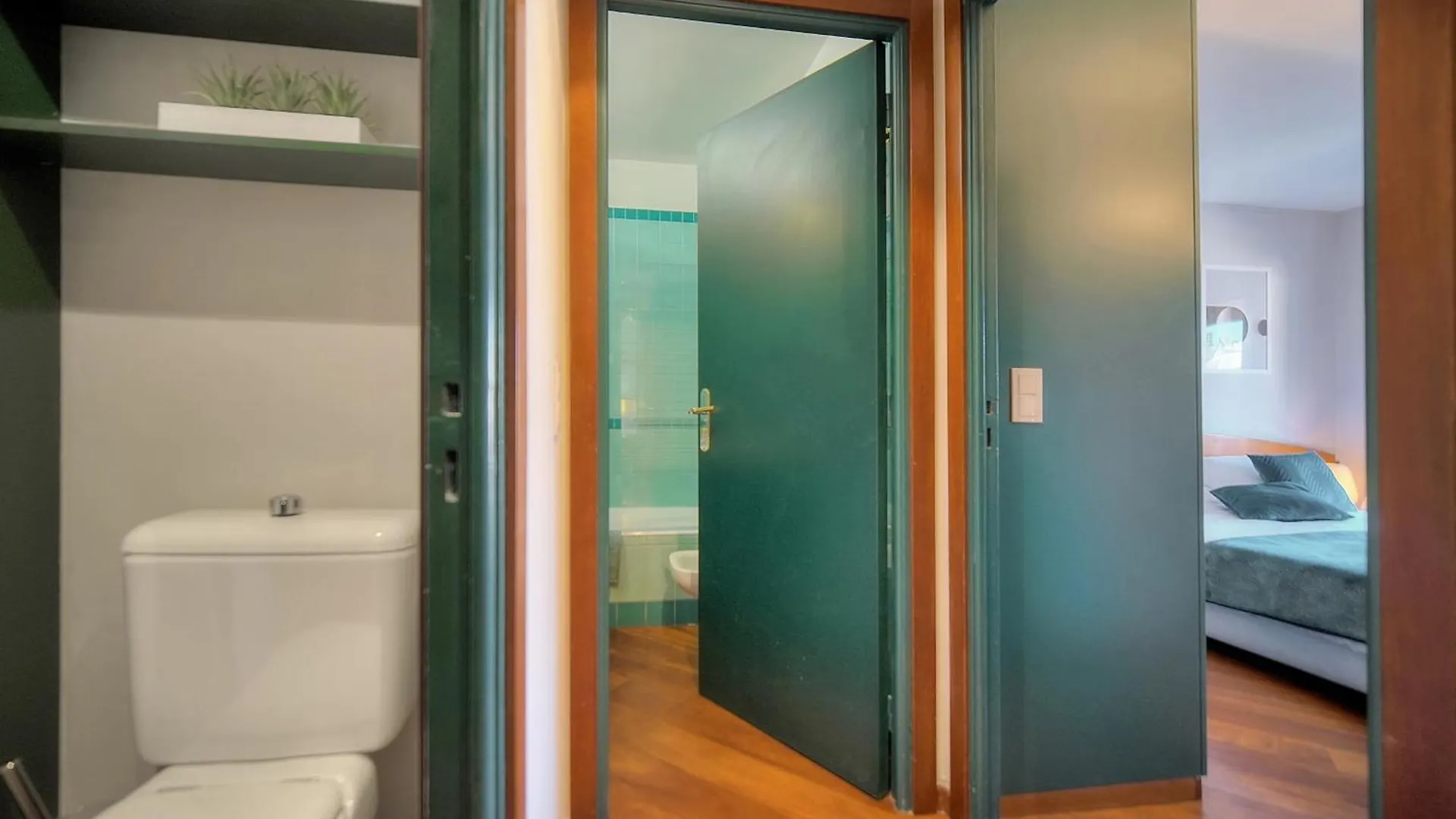Le Saint Louis - Parking - Central - Terrace - Ac - Spacious Le Cannet Apartmán
